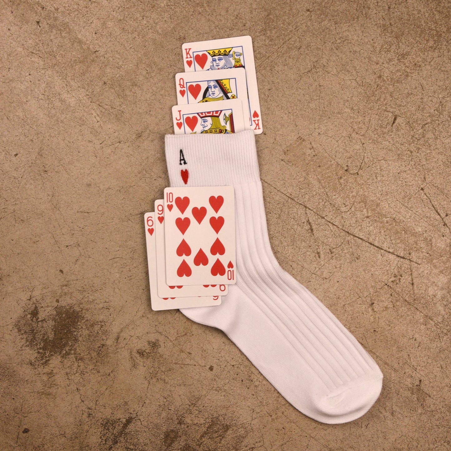Ace of Hearts Socks
