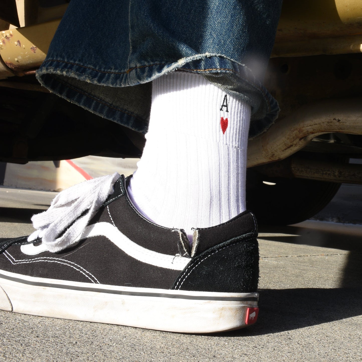 Ace of Hearts Socks