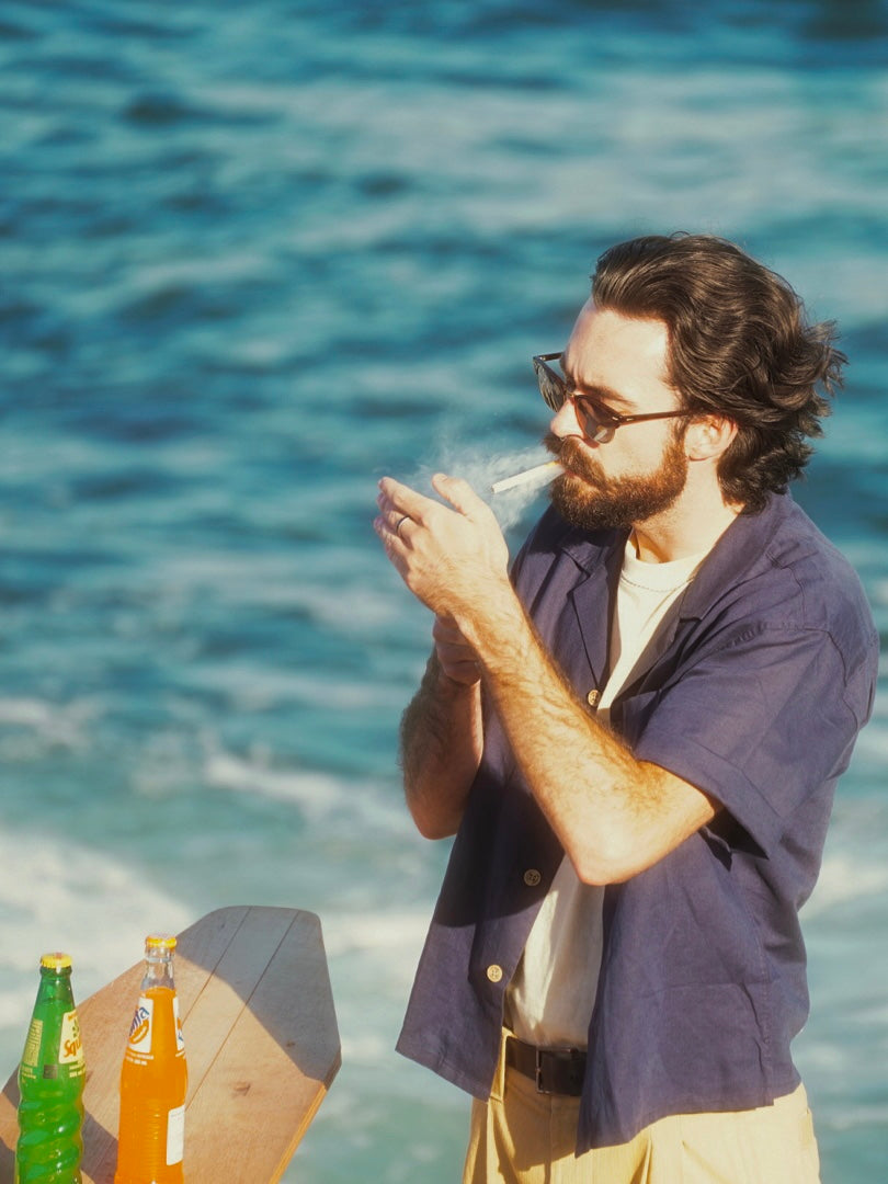 The Pacific Shirt - Pacific Blue